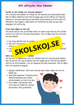 Känslor: Hur du som barn kan förstå och hantera dina känslor