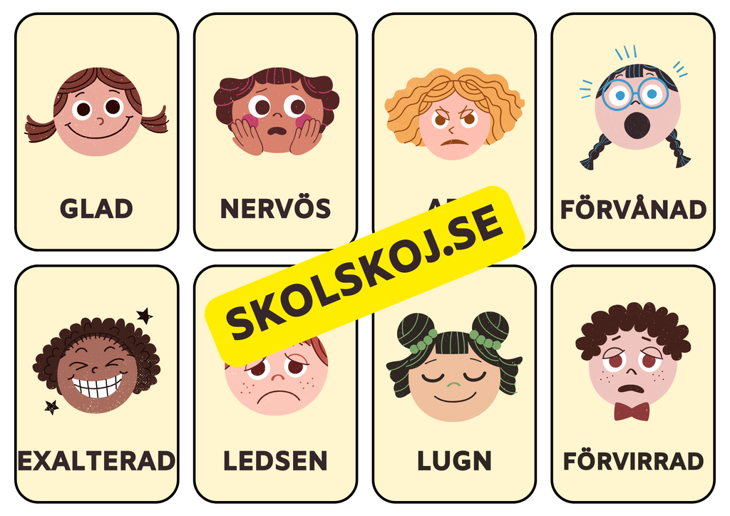 Känslor - Kort