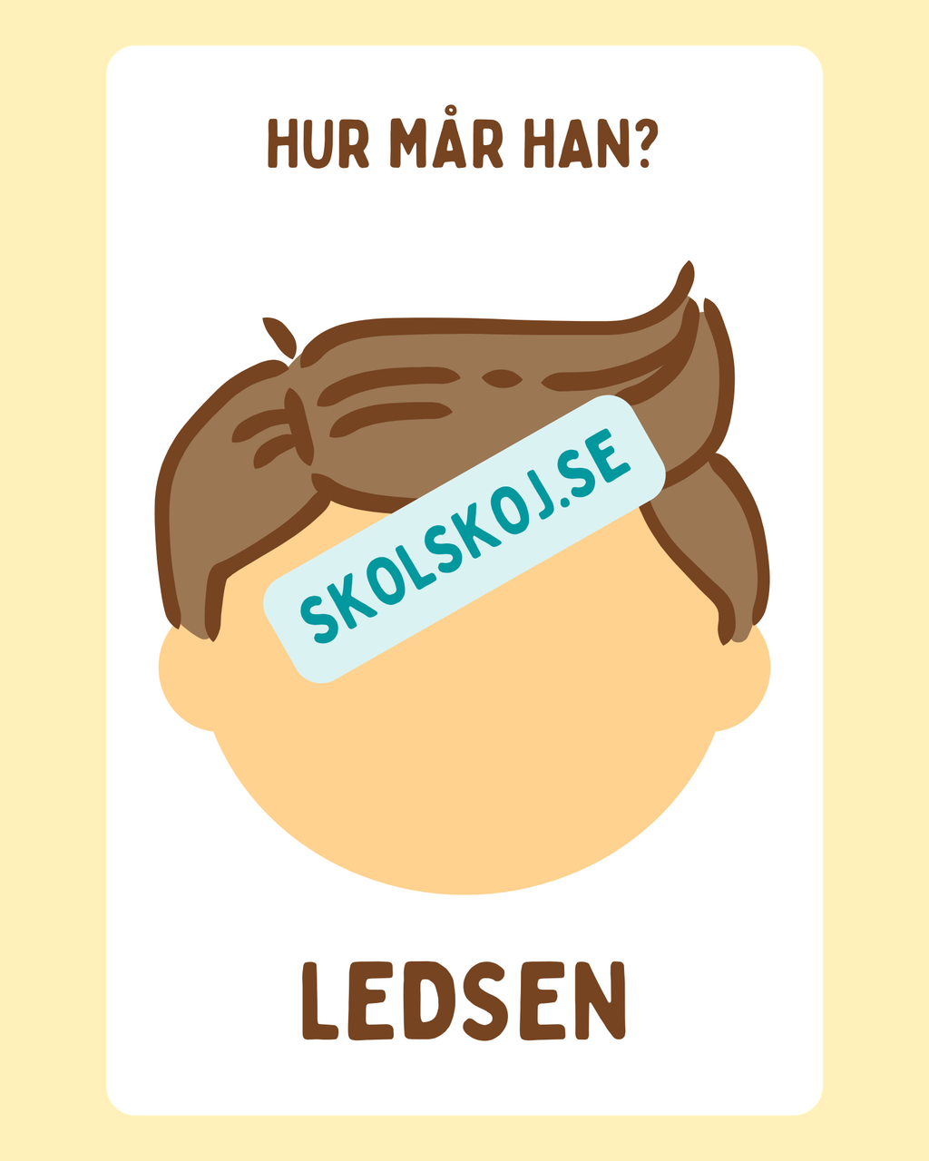 Känslor målarbok