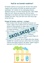 Kemi i vardagen - Årskurs 4 - 6 (22 sidor)