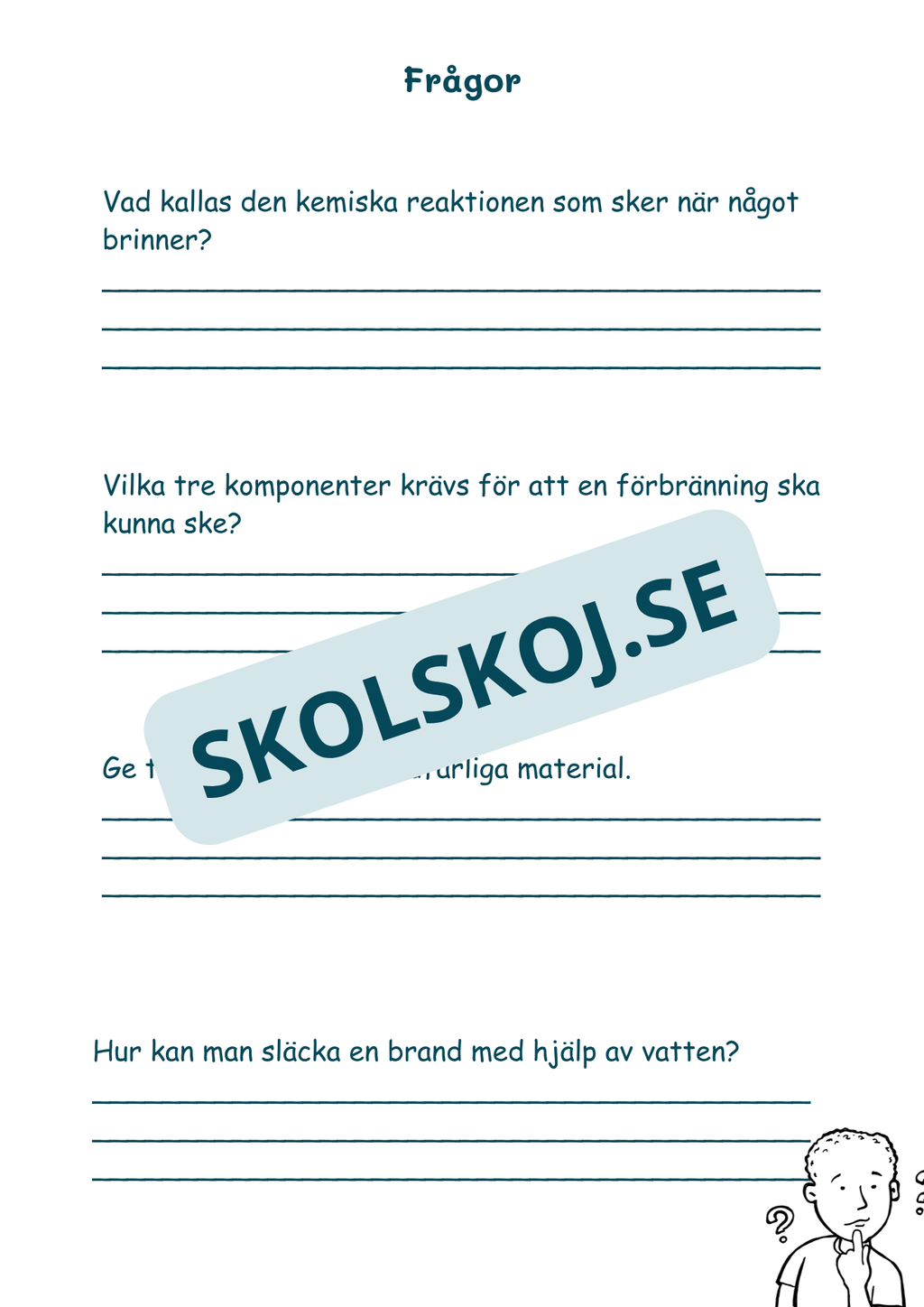 Kemi i vardagen - Årskurs 4 - 6 (22 sidor)