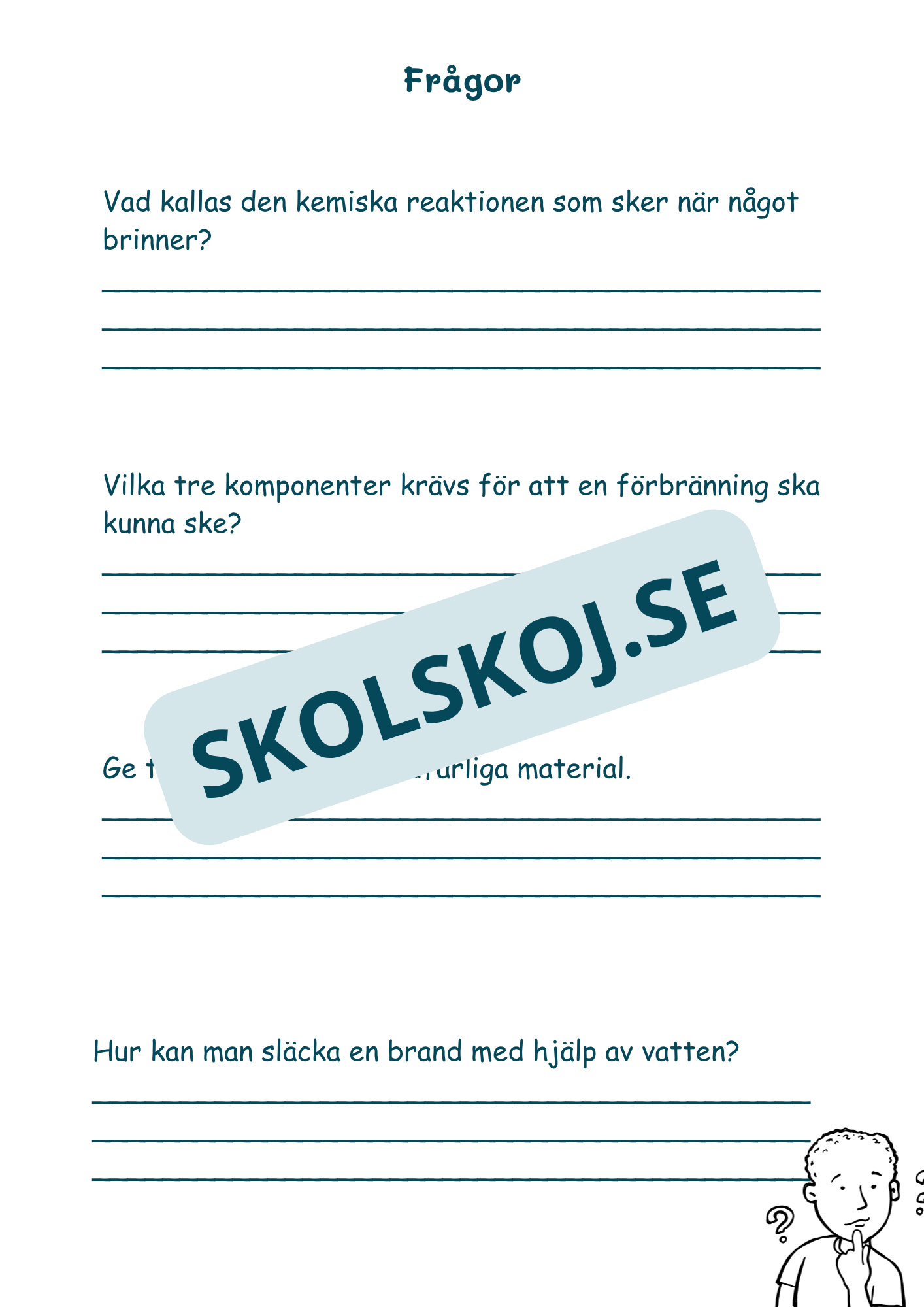 Kemi i vardagen - Årskurs 4 - 6 (22 sidor)