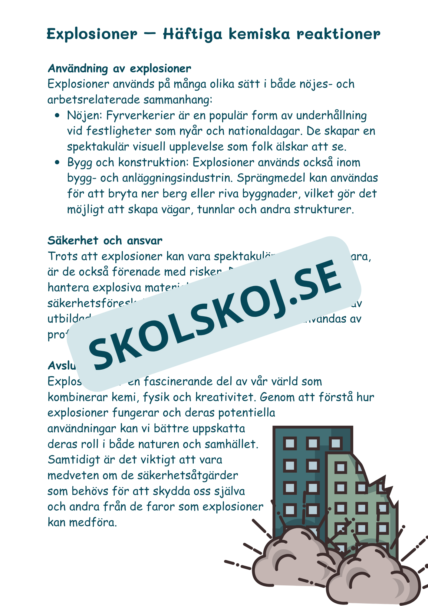 Kemi i vardagen - Årskurs 4 - 6 (22 sidor)