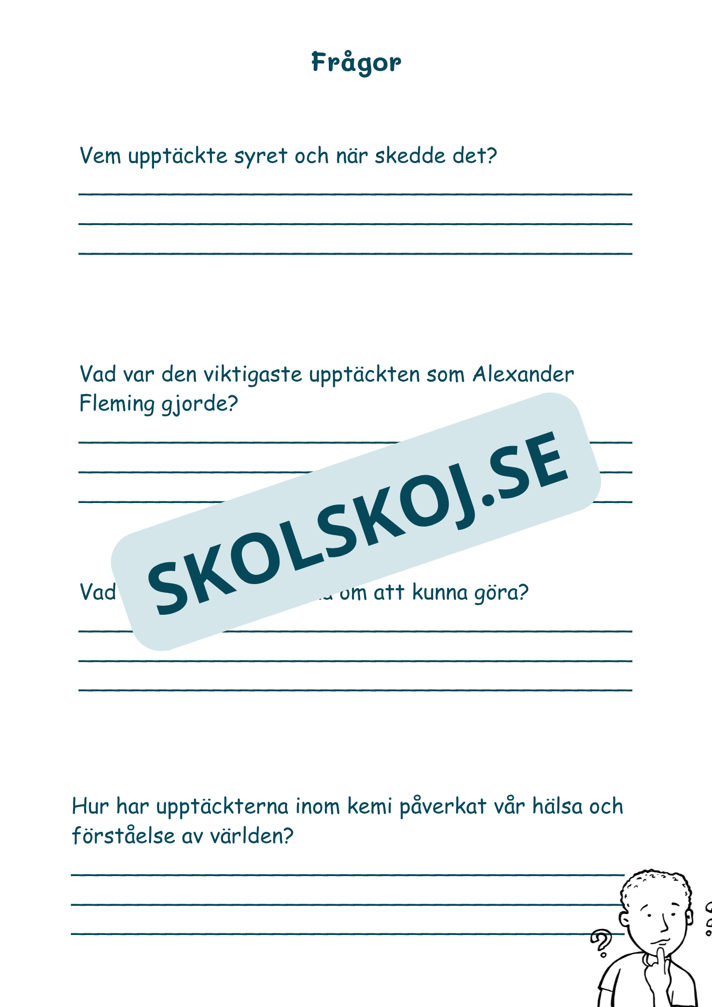 Kemi i vardagen - Årskurs 4 - 6 (22 sidor)