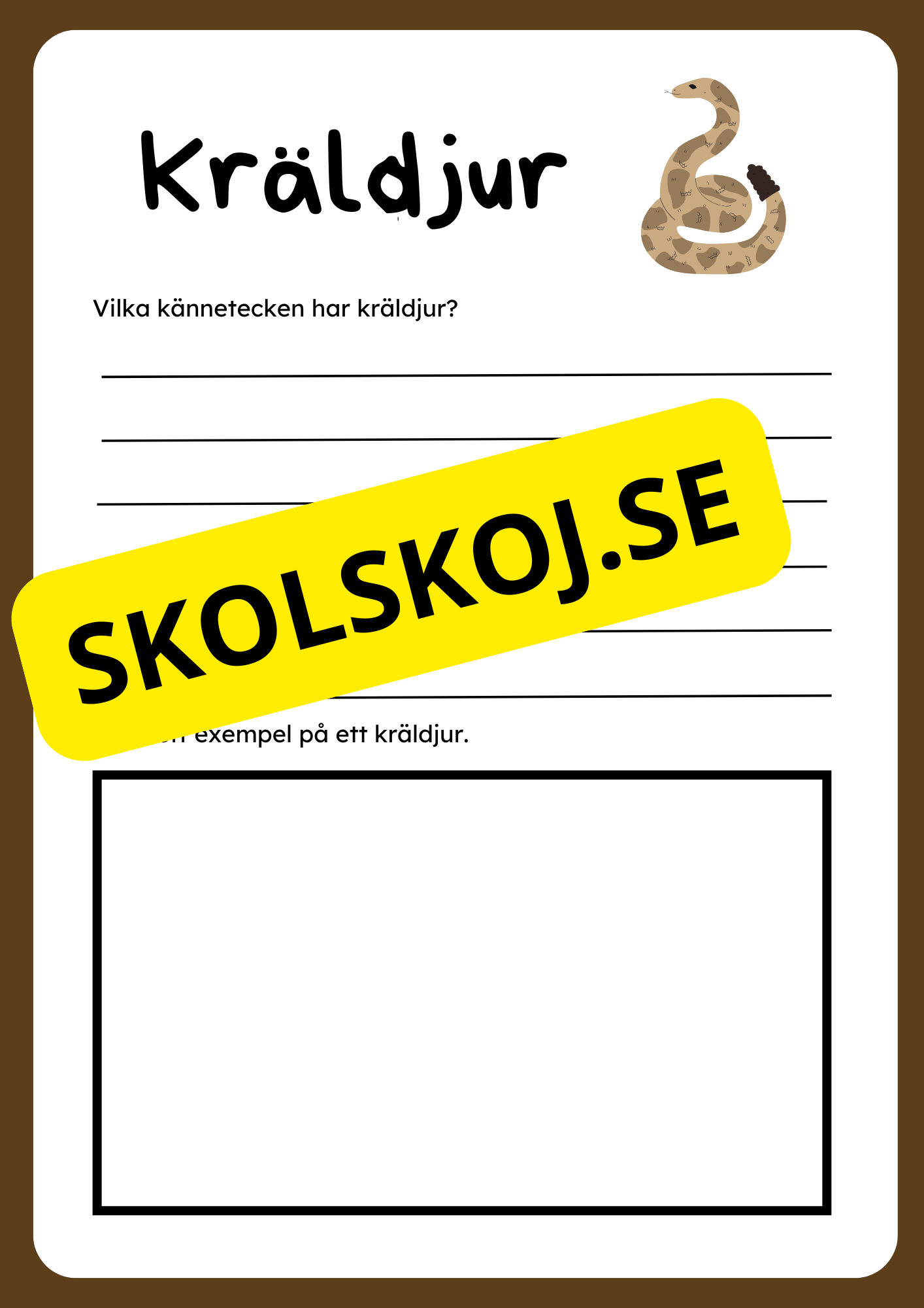 Klassificera djur