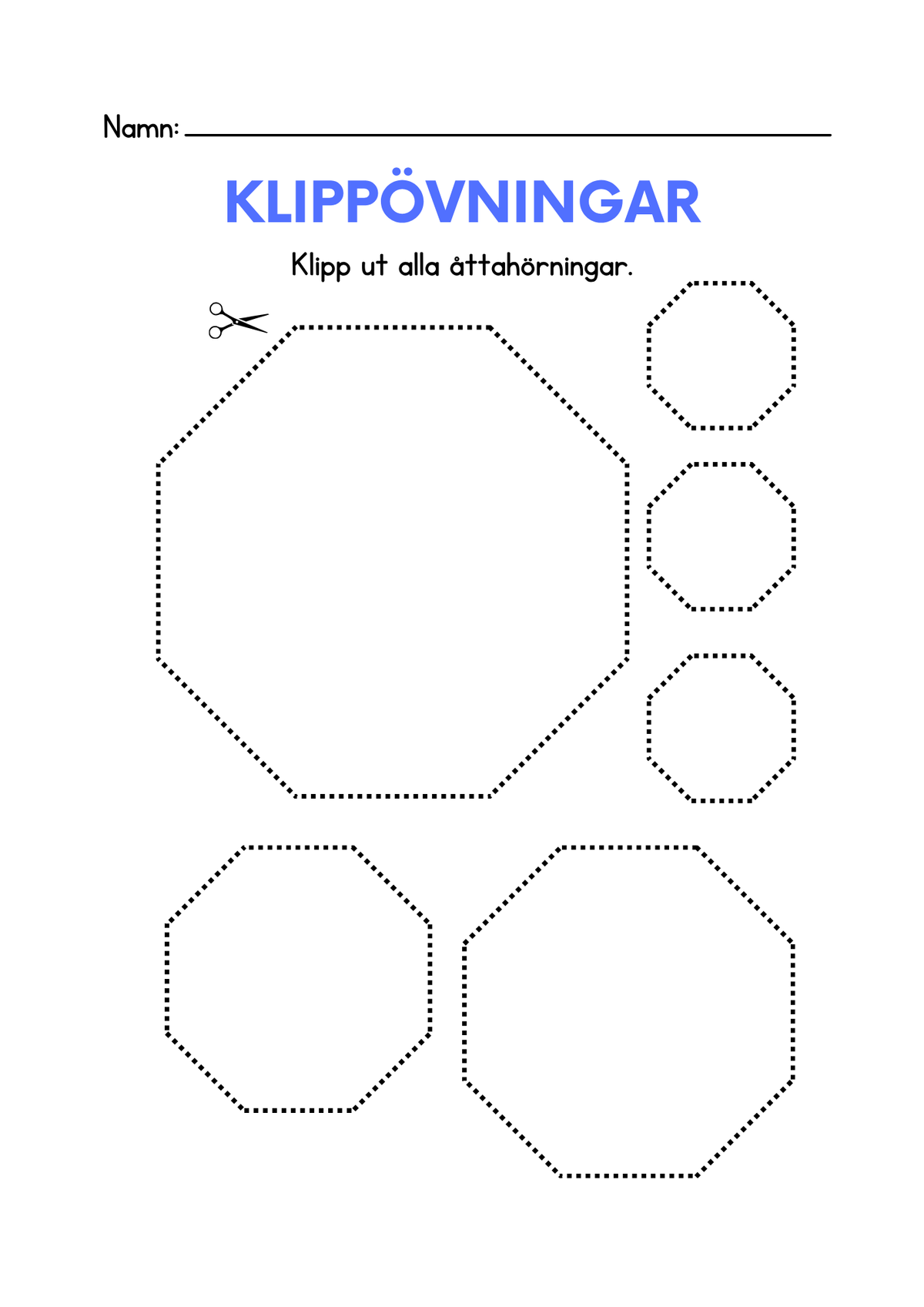 Klippövningar - Geometri