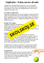 Krafter och rörelse - Årskurs 3 - 6