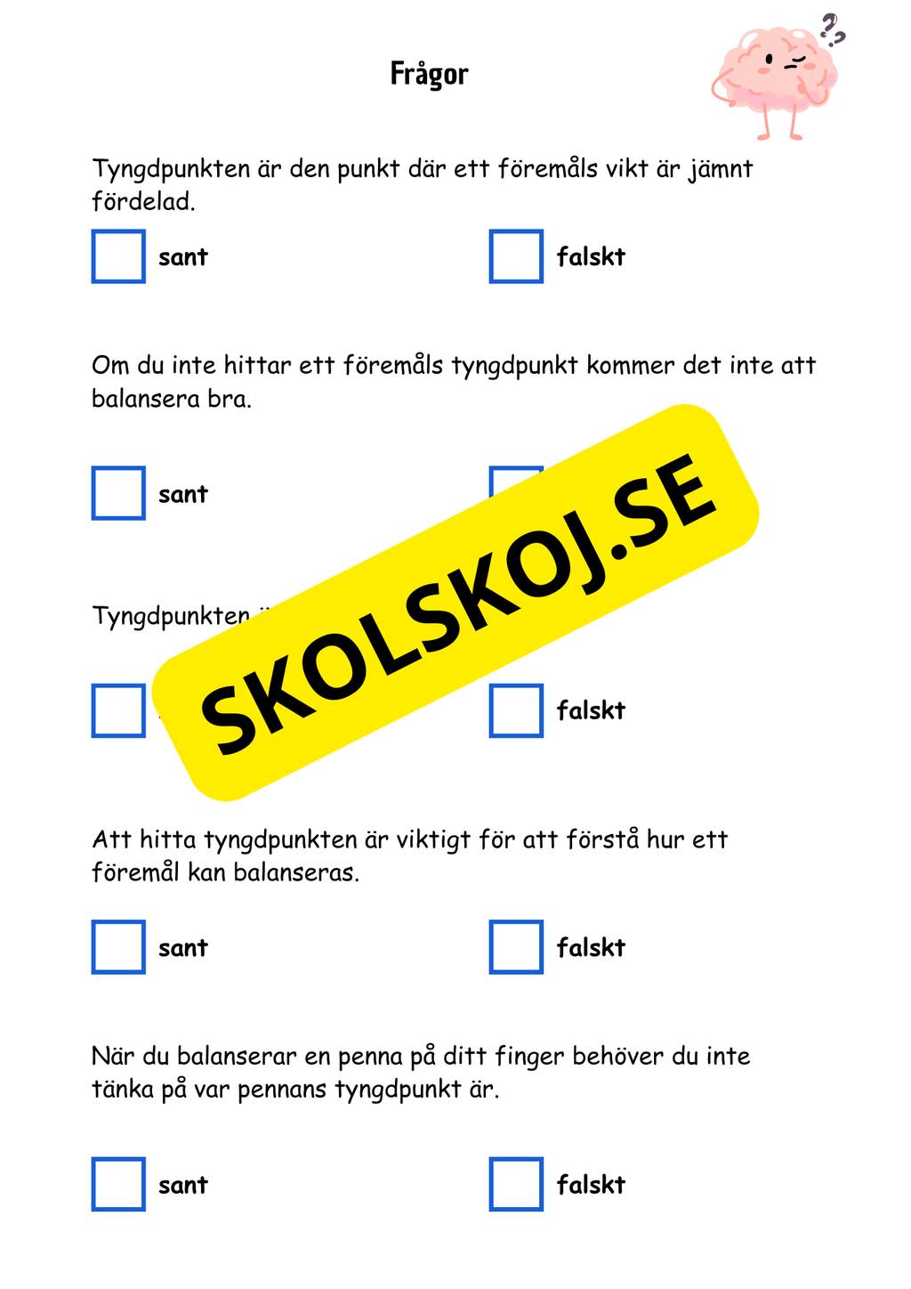 Krafter och rörelse - Årskurs 3 - 6