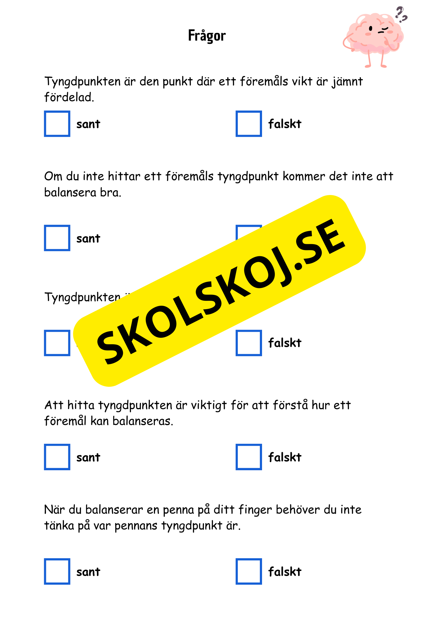 Krafter och rörelse - Årskurs 3 - 6