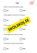 Krafter och rörelse - Årskurs 3 - 6