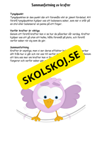 Krafter och rörelse - Årskurs 3 - 6
