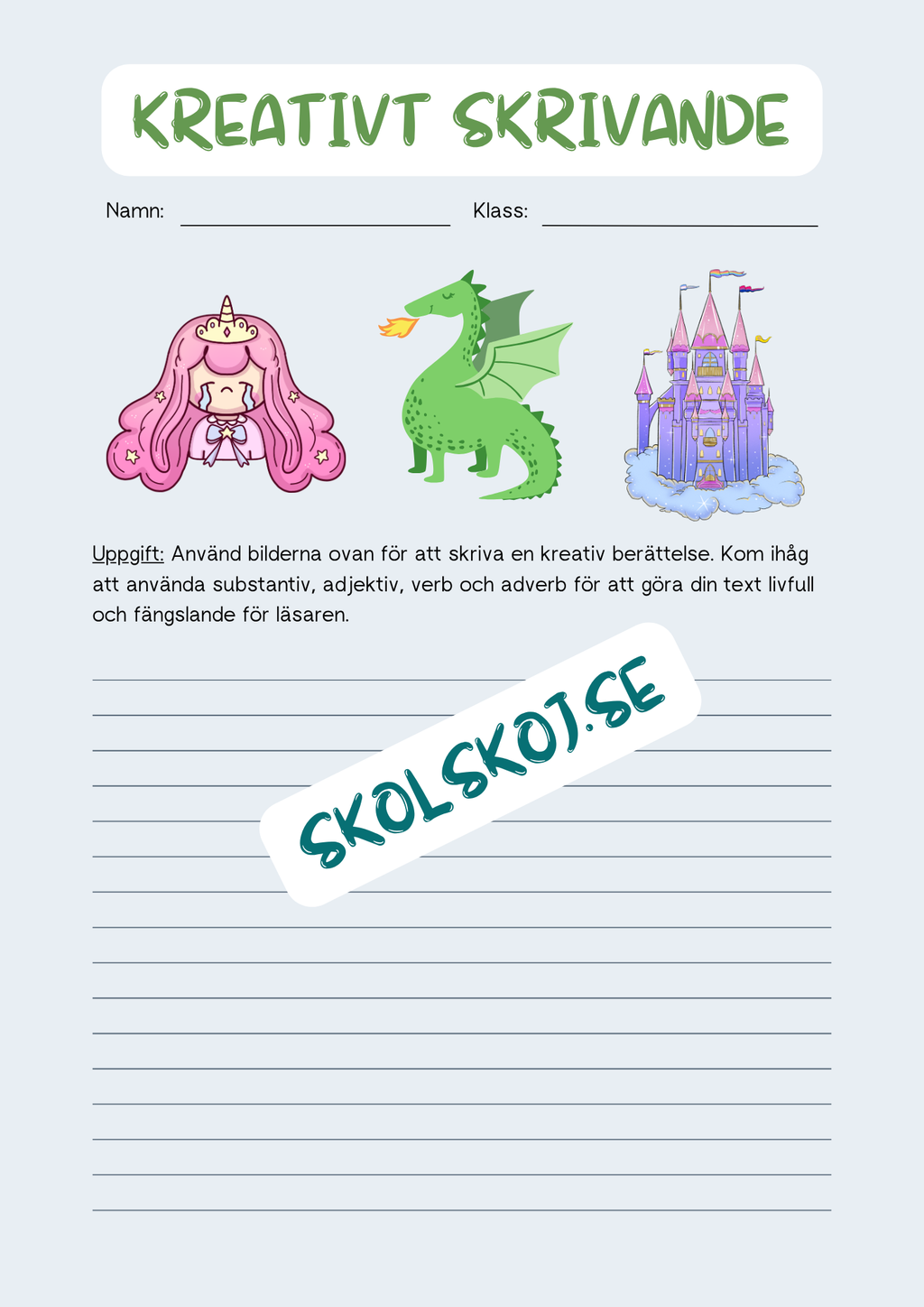 Kreativt skrivande för alla