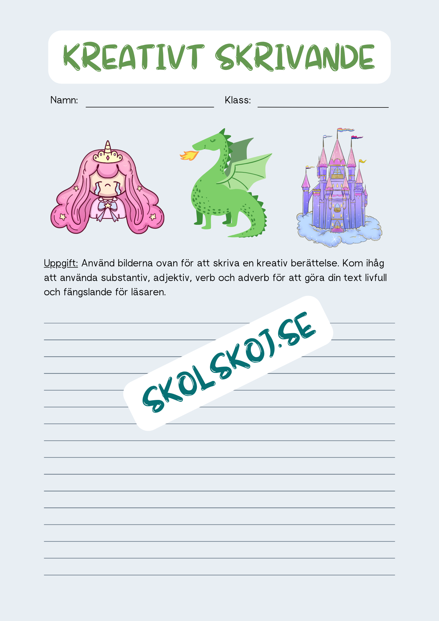 Kreativt skrivande för alla