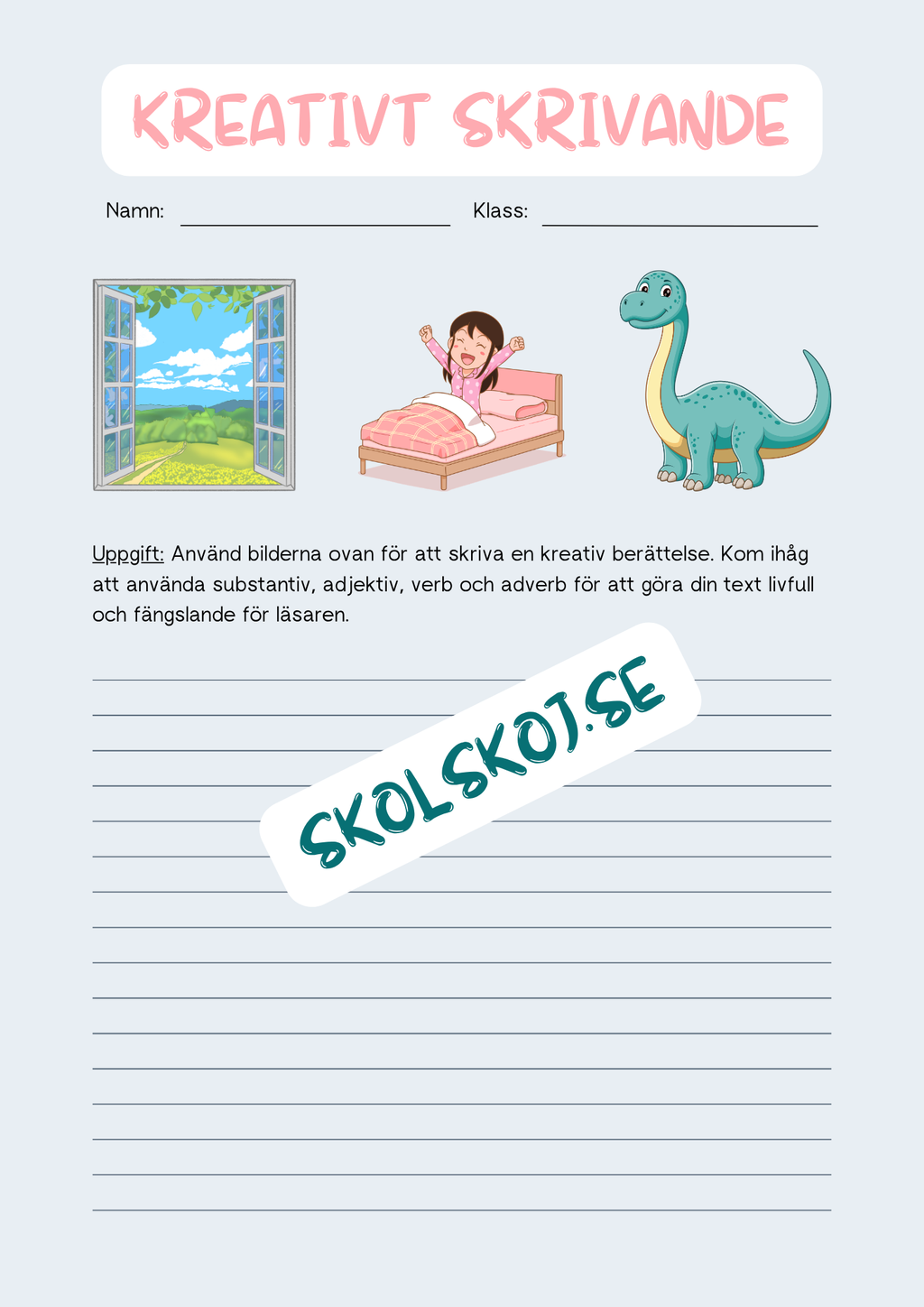 Kreativt skrivande för alla
