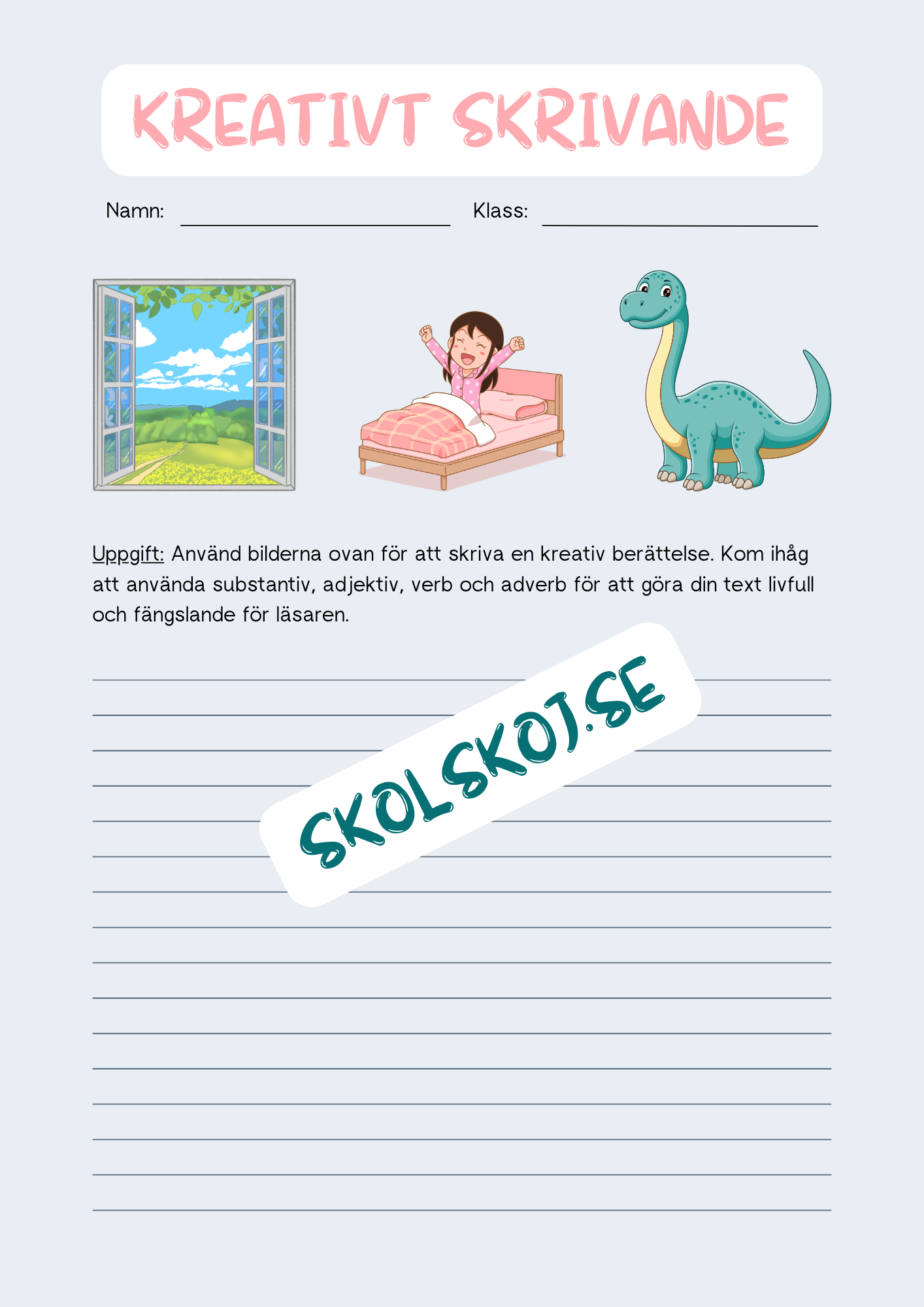 Kreativt skrivande för alla