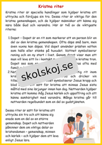 Kyrkan och dess betydelse - Årskurs 4 - 6