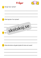 Kyrkan och dess betydelse - Årskurs 4 - 6