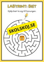 Labyrinter att skriva ut