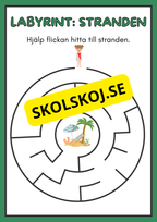 Labyrinter att skriva ut