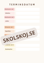 Lärarplanerare 2026-2027 - Häfte