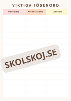 Lärarplanerare 2026-2027 - Häfte