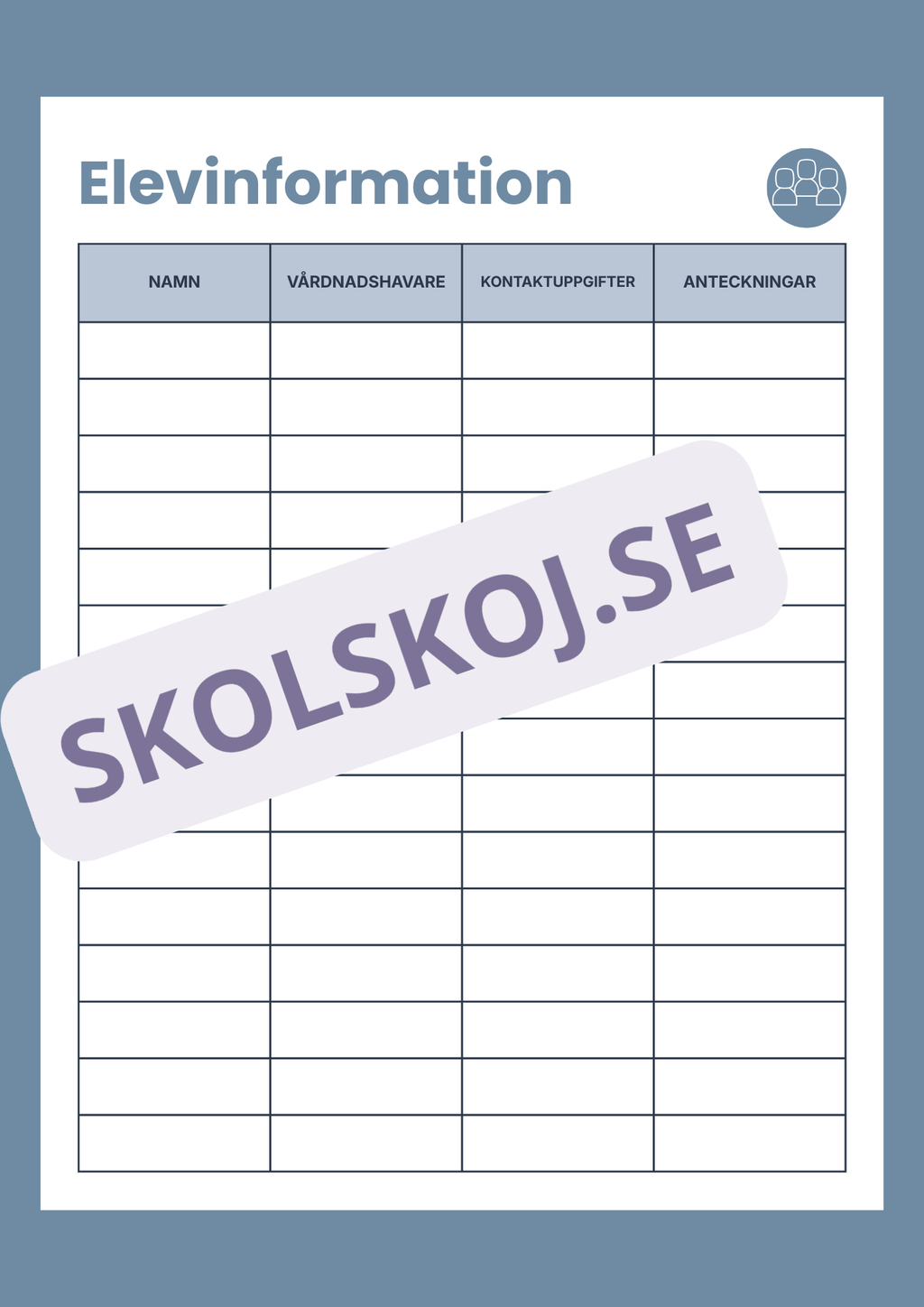 Lärarplanerare 2026–2027