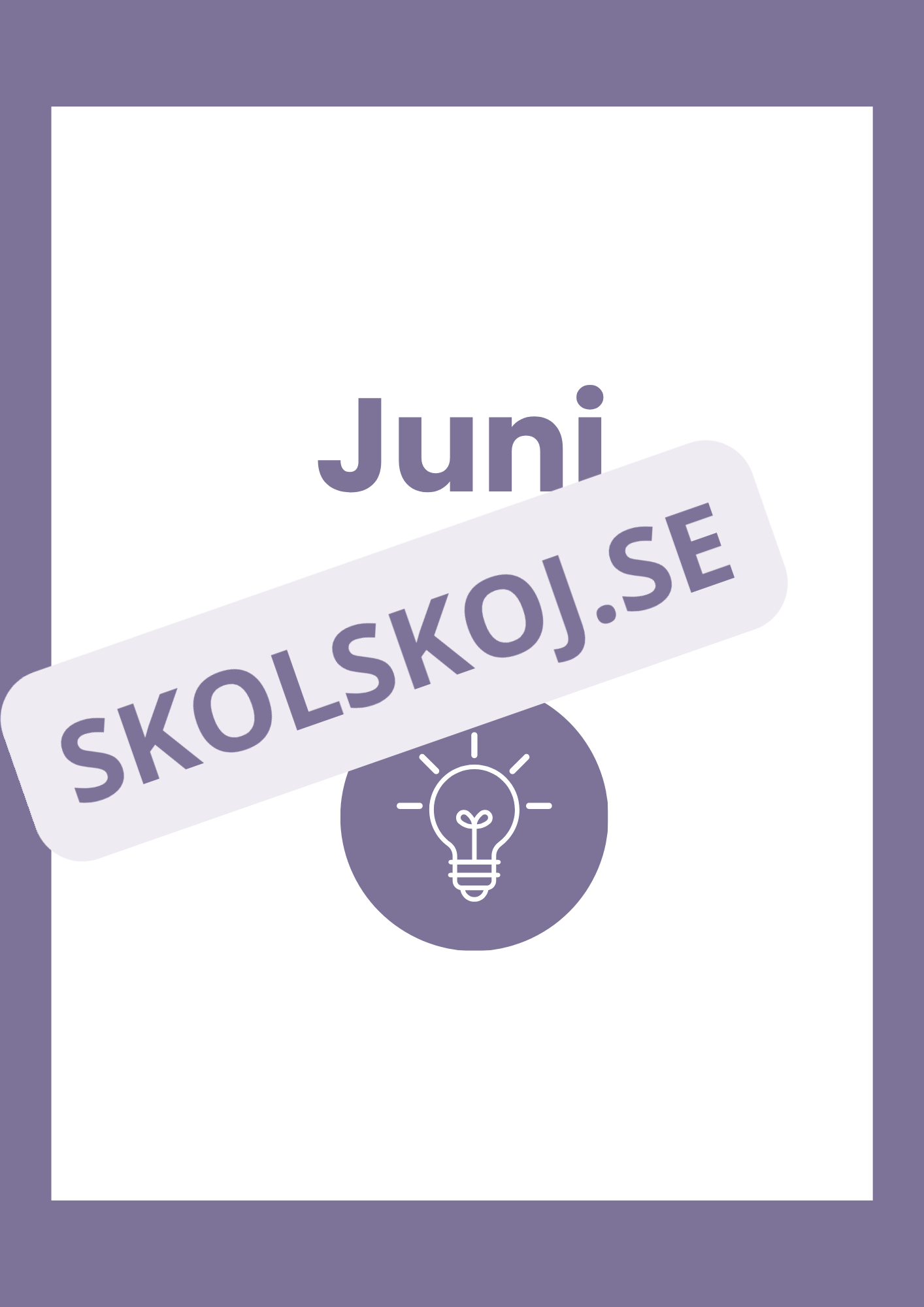 Lärarplanerare 2026–2027