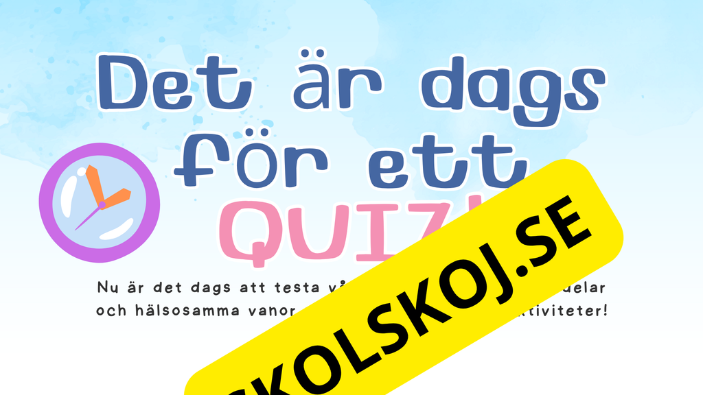 Lär dig om kroppsdelar - Presentation och frågor