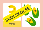 Lär dig siffrorna 1–10 – Matematikflashkort