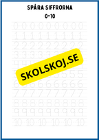 Lär dig siffror och tal 0 - 10