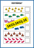 Lär dig siffror och tal 0 - 10