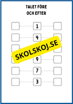 Lär dig siffror och tal 0 - 10