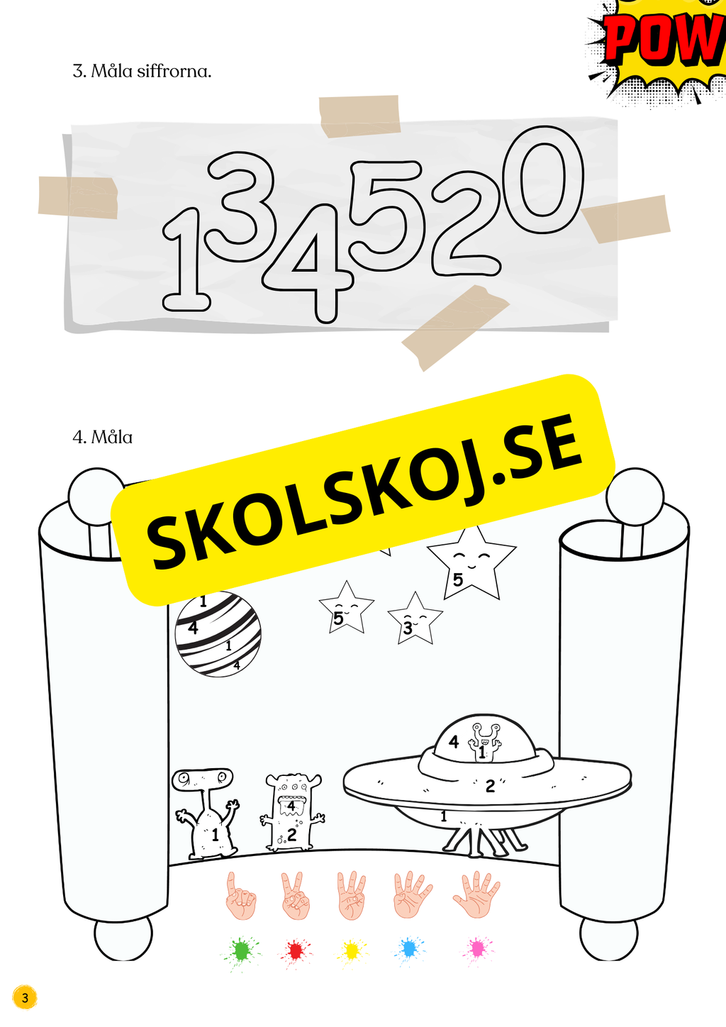 Lär känna talen 0 - 10