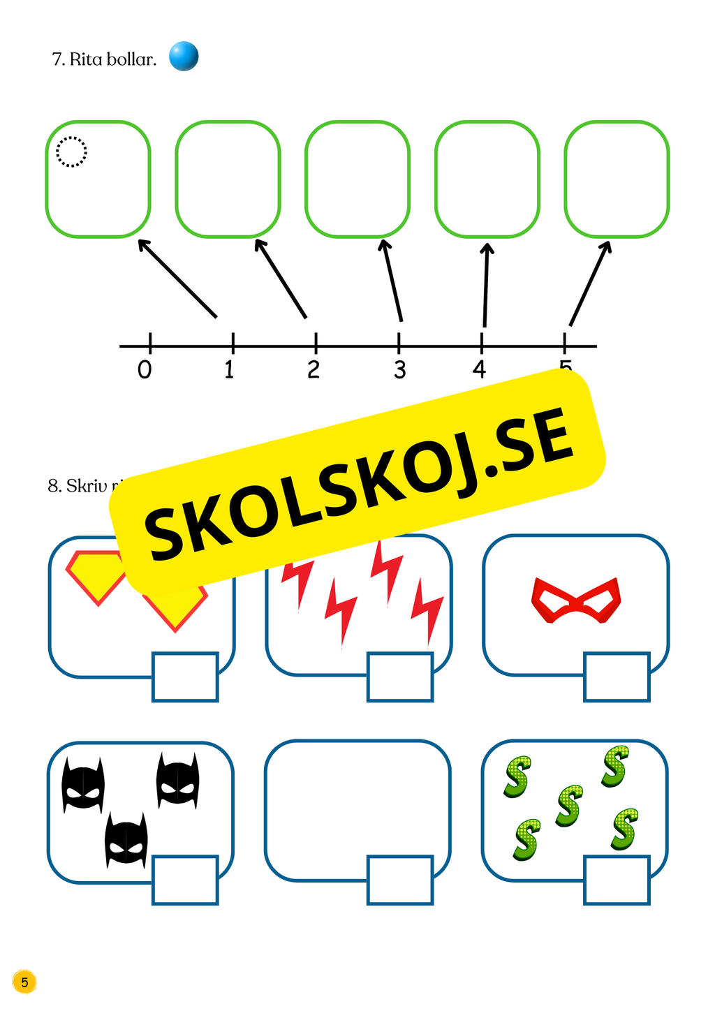 Lär känna talen 0 - 10
