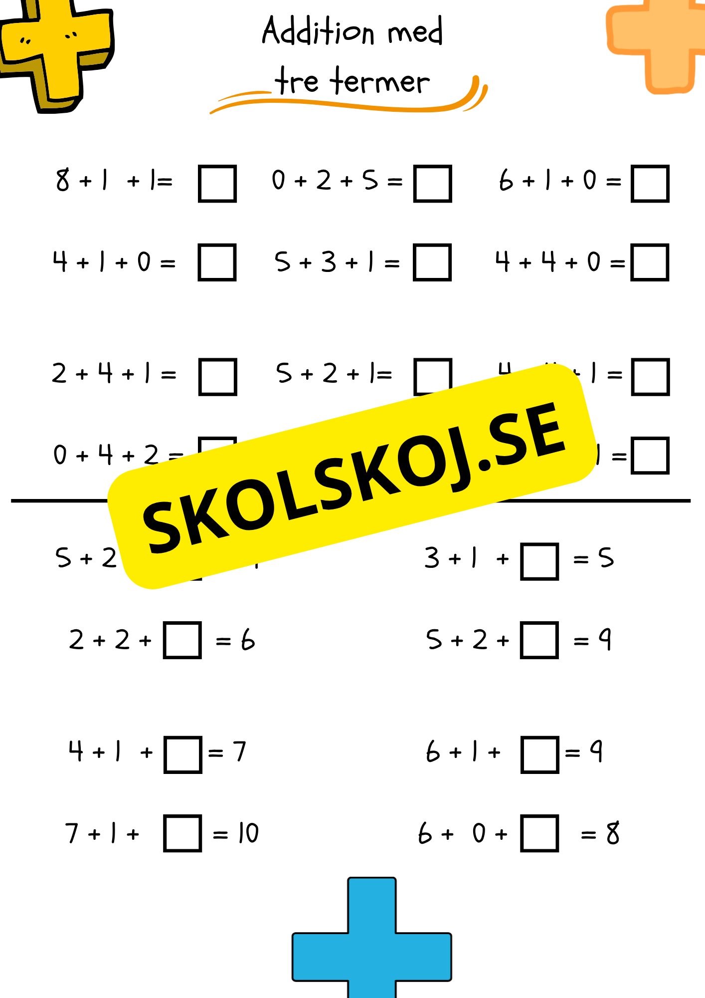 Lär känna talen 0 - 10