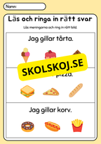 Läs, rita och färglägg - Häfte