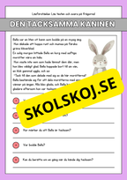 Läsförståelse - Djur- 14 texter