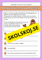 Läsförståelse - Djur- 14 texter
