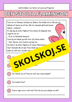 Läsförståelse - Djur- 14 texter