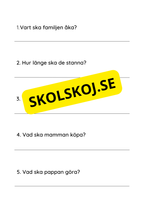 Läsförståelse - Enkel - Årskurs 2 - 3
