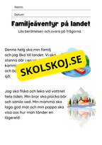Läsförståelse - Enkel - Årskurs 2 - 3