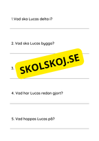 Läsförståelse - Enkel - Årskurs 2 - 3
