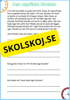 Läsförståelse - Årskurs 3 - 4 - Häfte