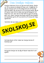 Läsförståelse - Årskurs 3 - 4 - Häfte