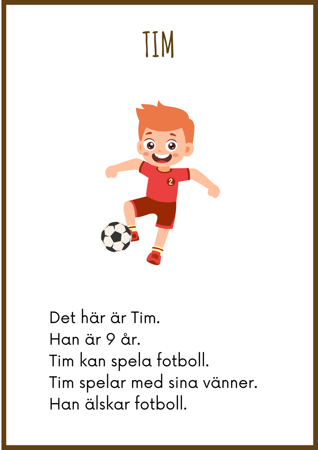 Läsförståelse - Enkel