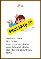 Läsförståelse - Enkel