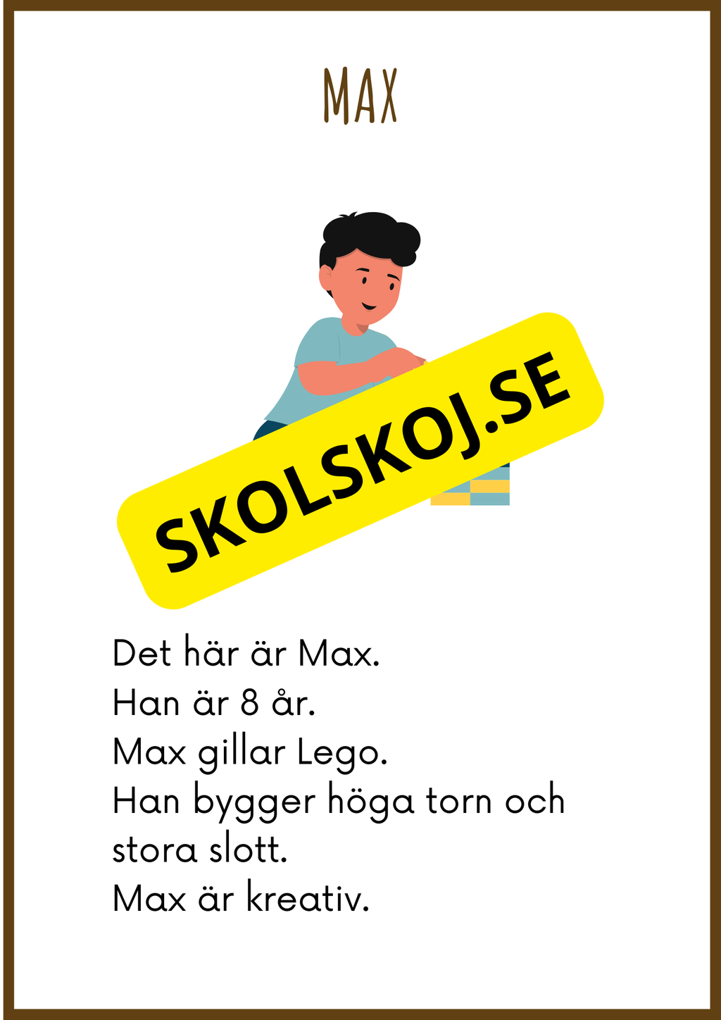Läsförståelse - Enkel