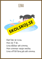 Läsförståelse - Enkel