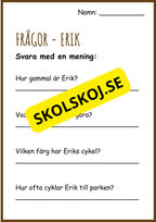 Läsförståelse - Enkel