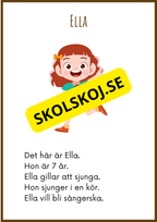 Läsförståelse - Enkel